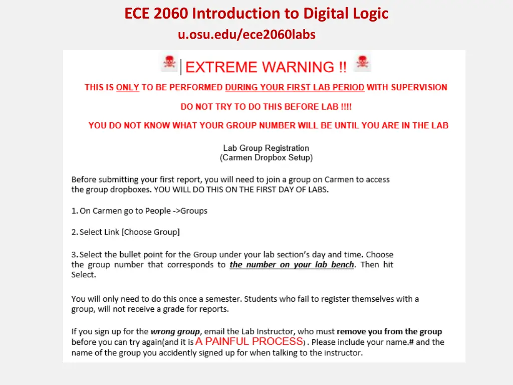 ece 2060 introduction to digital logic