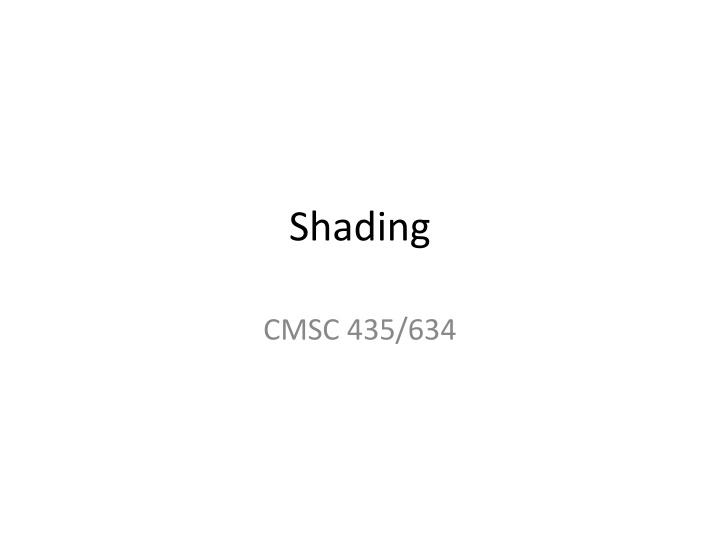 shading