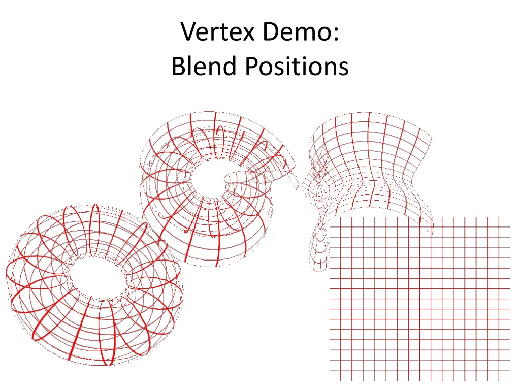vertex demo blend positions