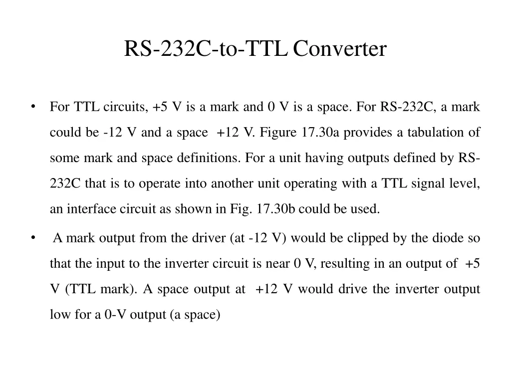 rs 232c to ttl converter