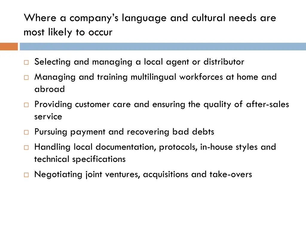 where a company s language and cultural needs 1