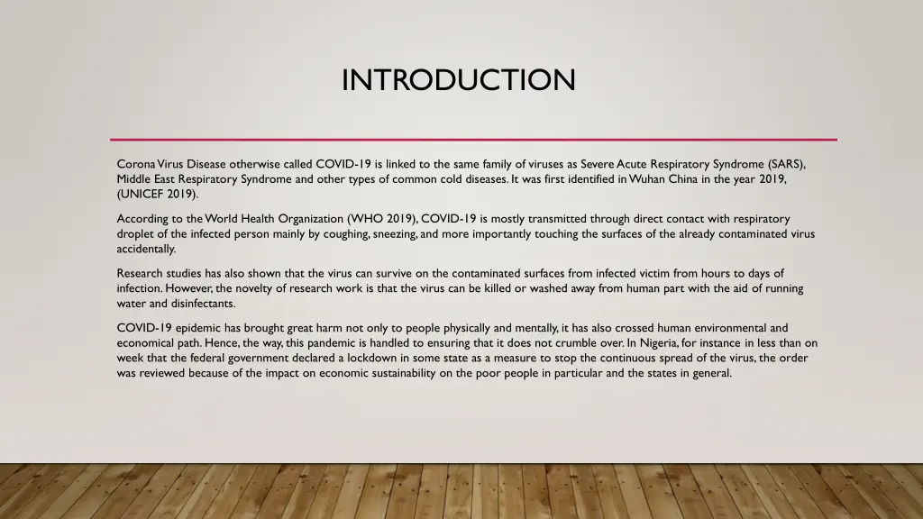 introduction
