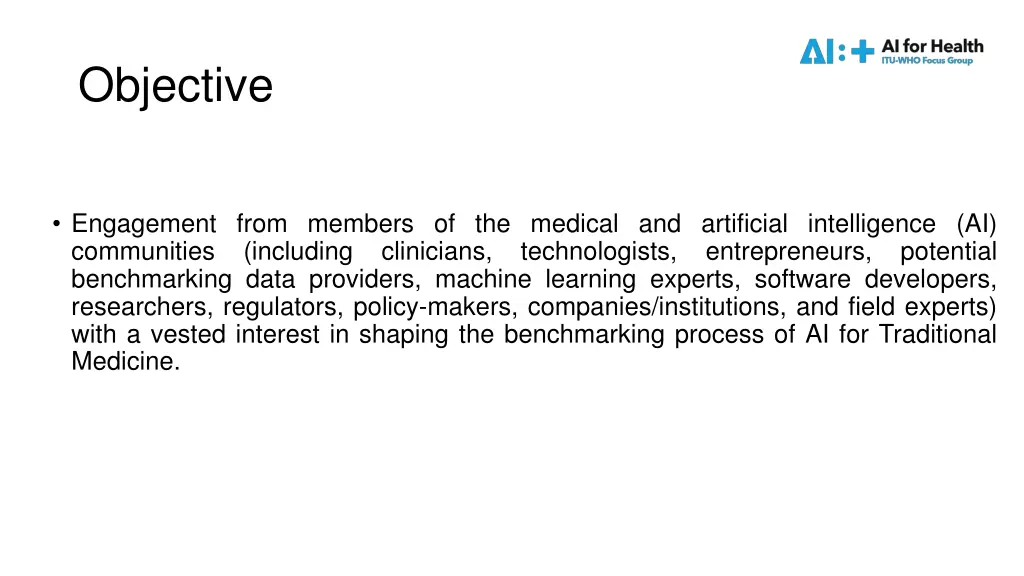objective
