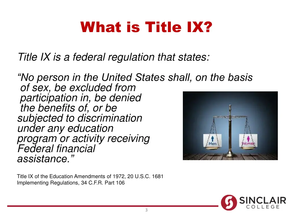 what is title ix