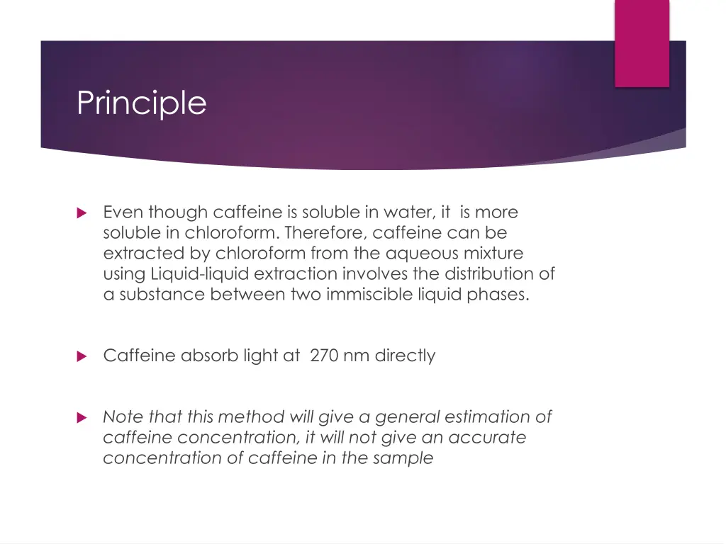 principle
