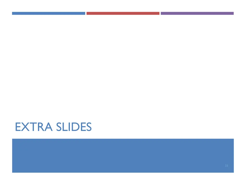 extra slides