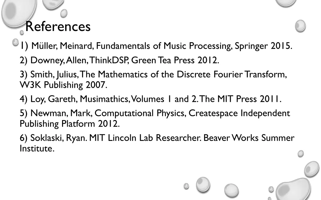 references