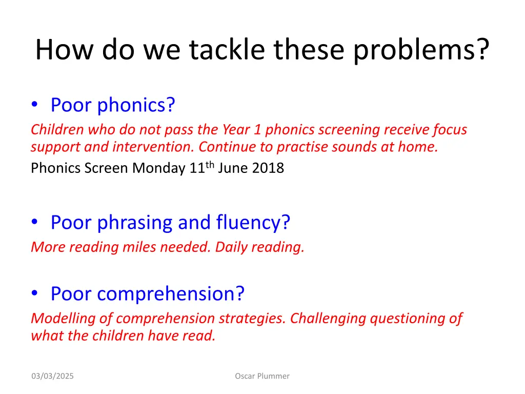 how do we tackle these problems