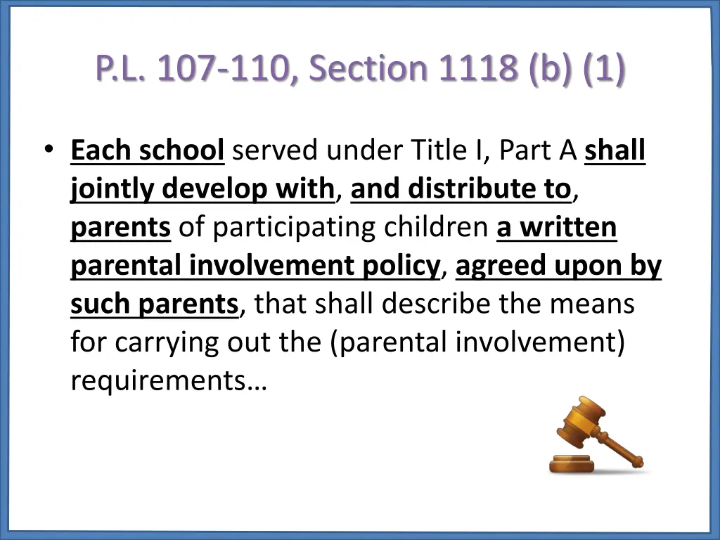p l 107 110 section 1118 b 1