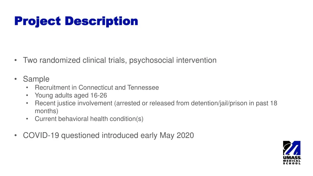 project description project description
