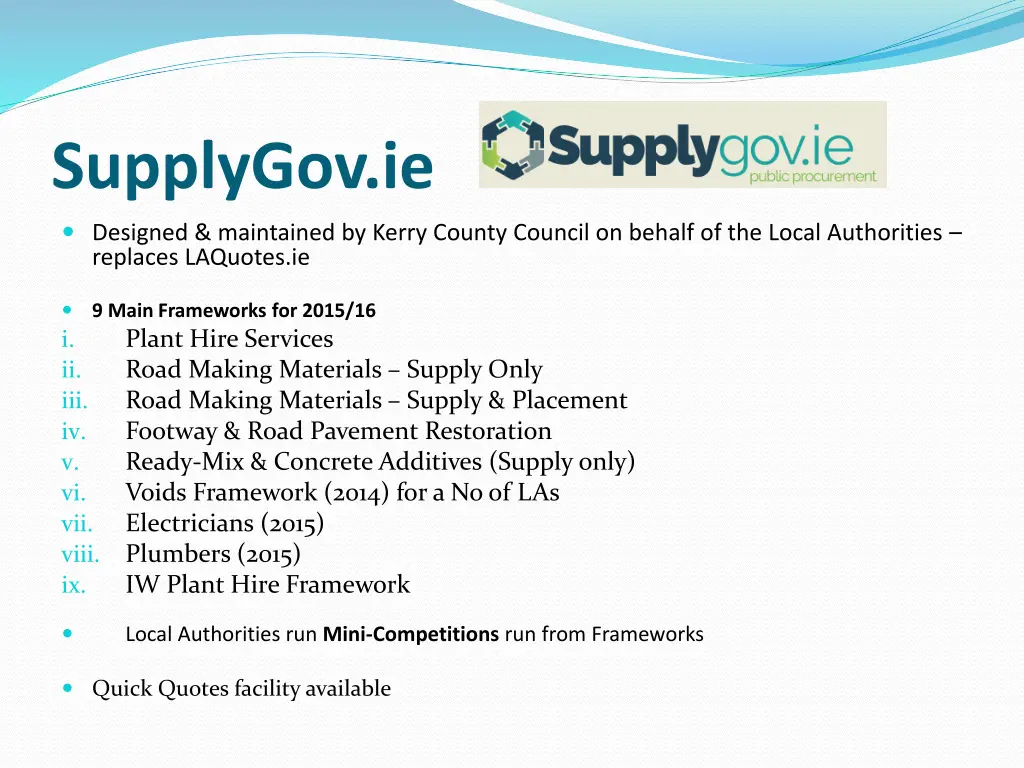 supplygov ie