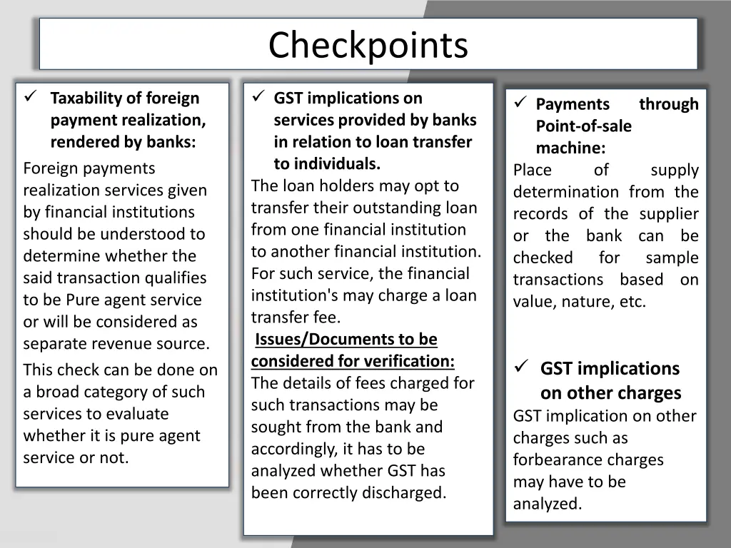 checkpoints 1