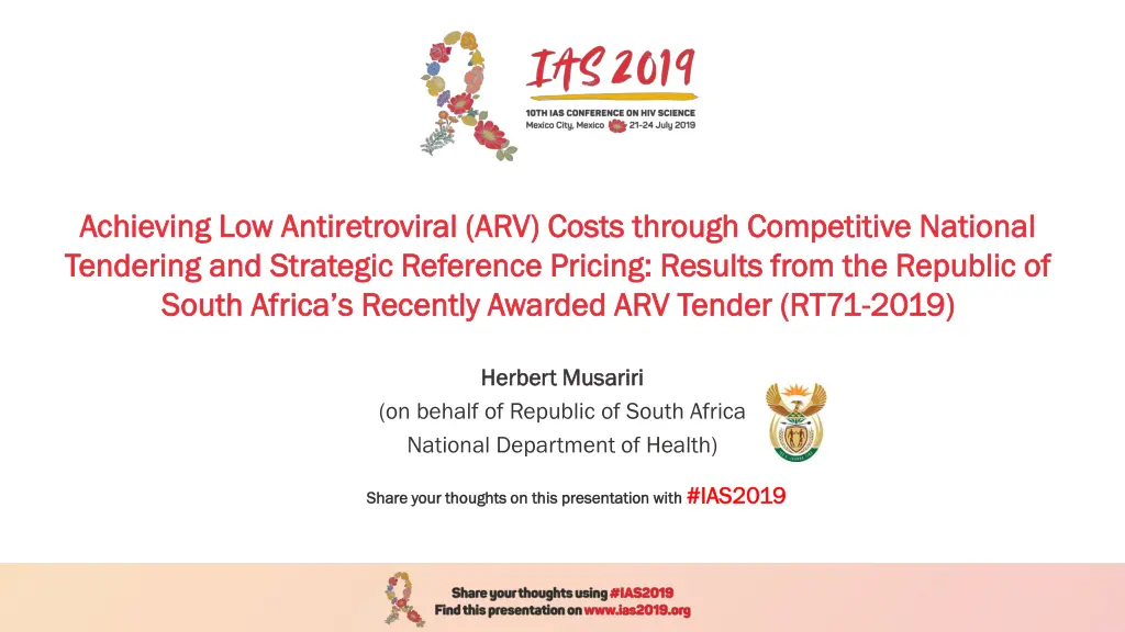 achieving low antiretroviral arv costs through