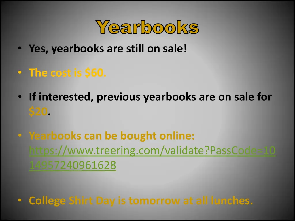 yearbooks yearbooks