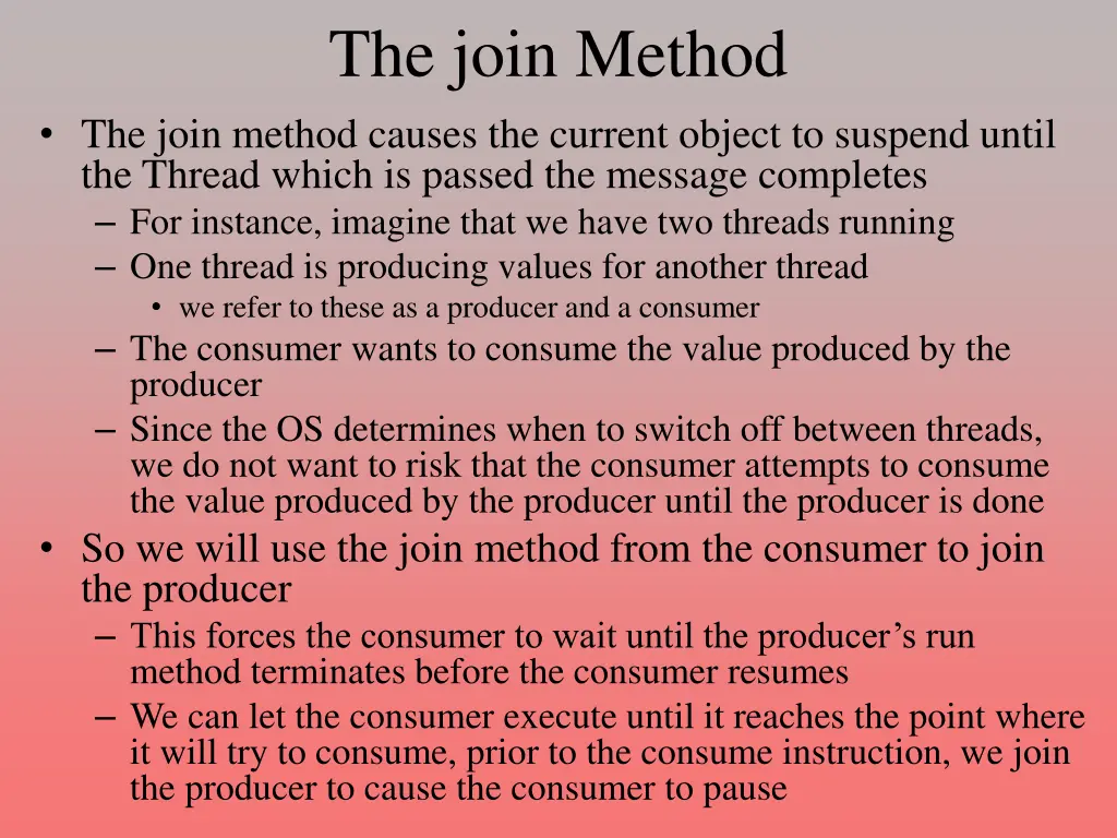 the join method