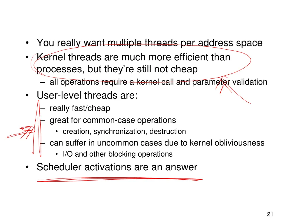 you really want multiple threads per address