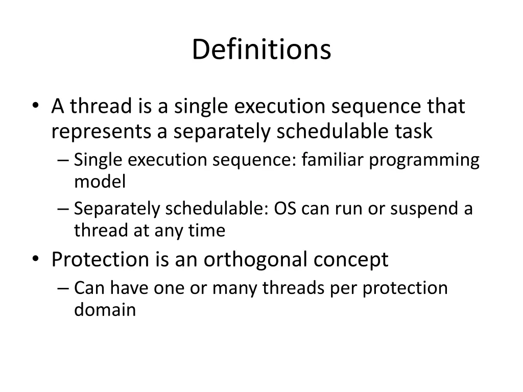 definitions