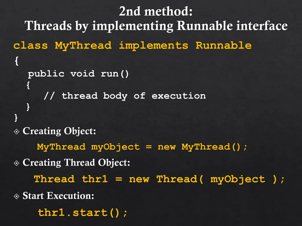 2nd method