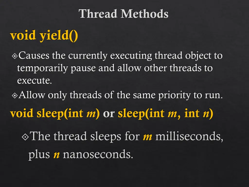 thread methods 1