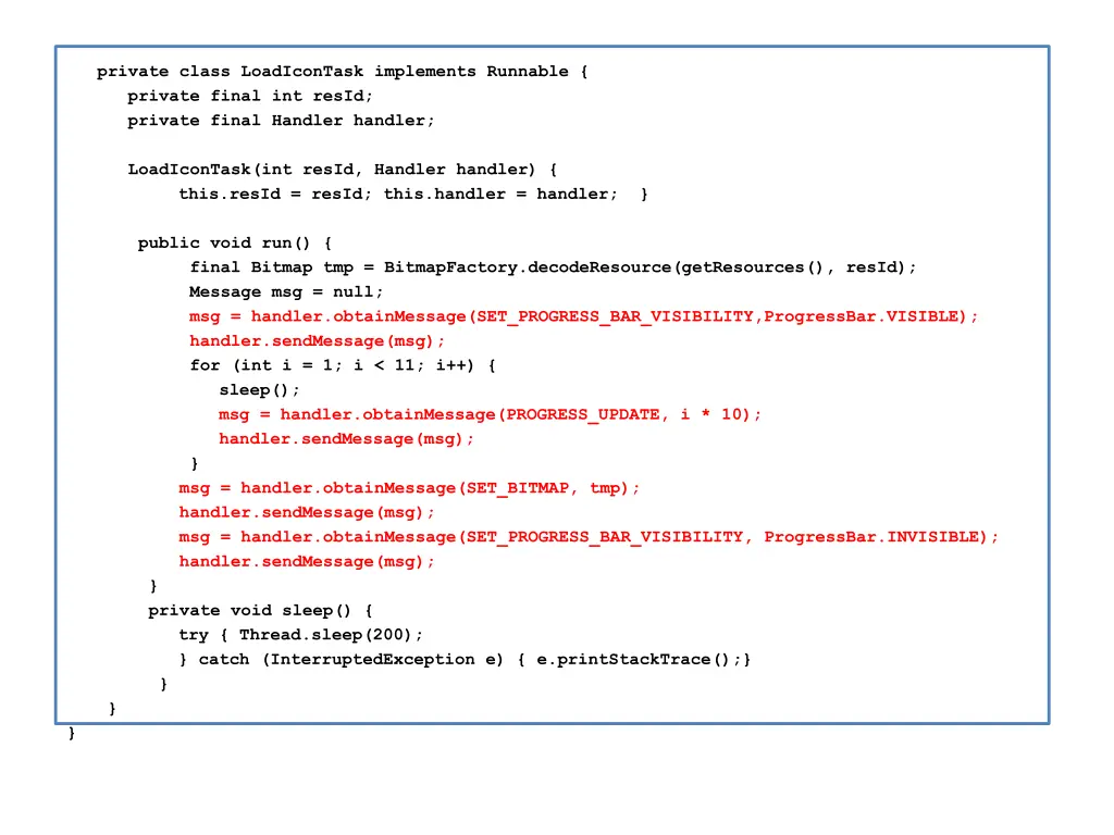 private class loadicontask implements runnable