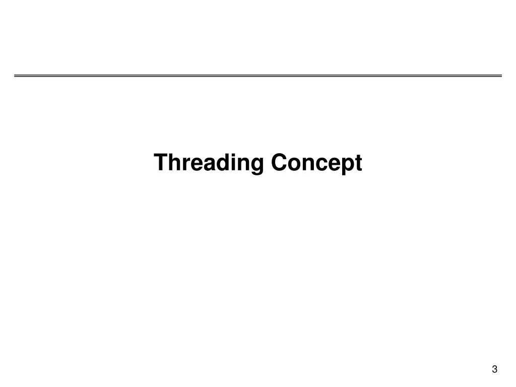 threading concept