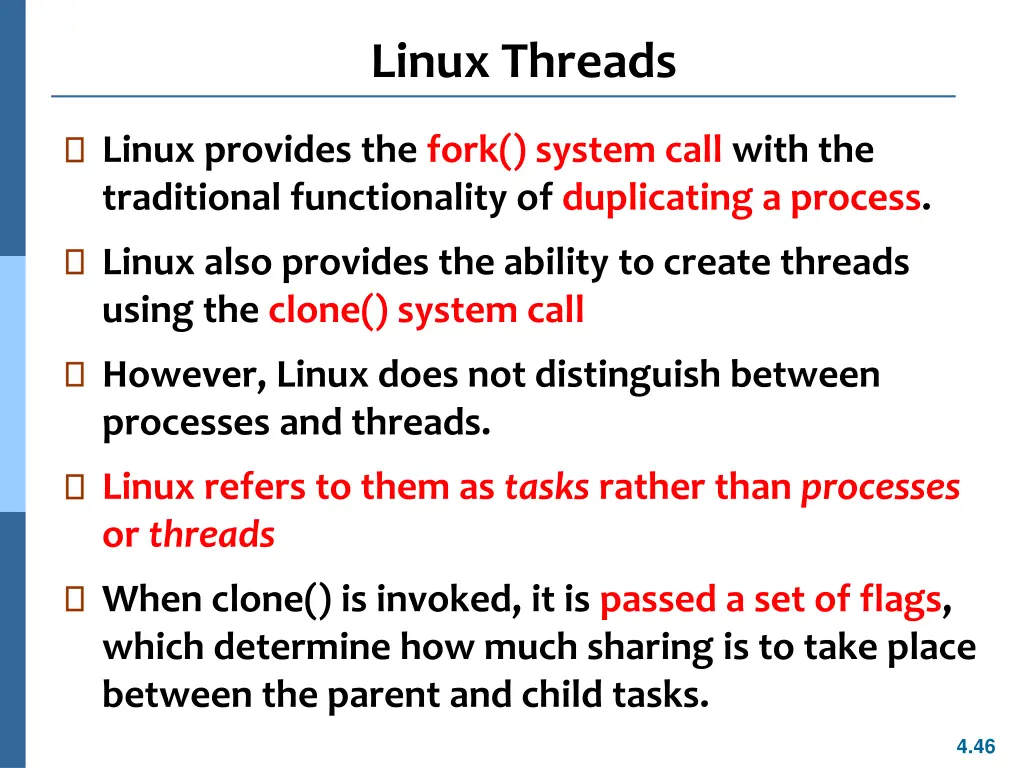 linux threads