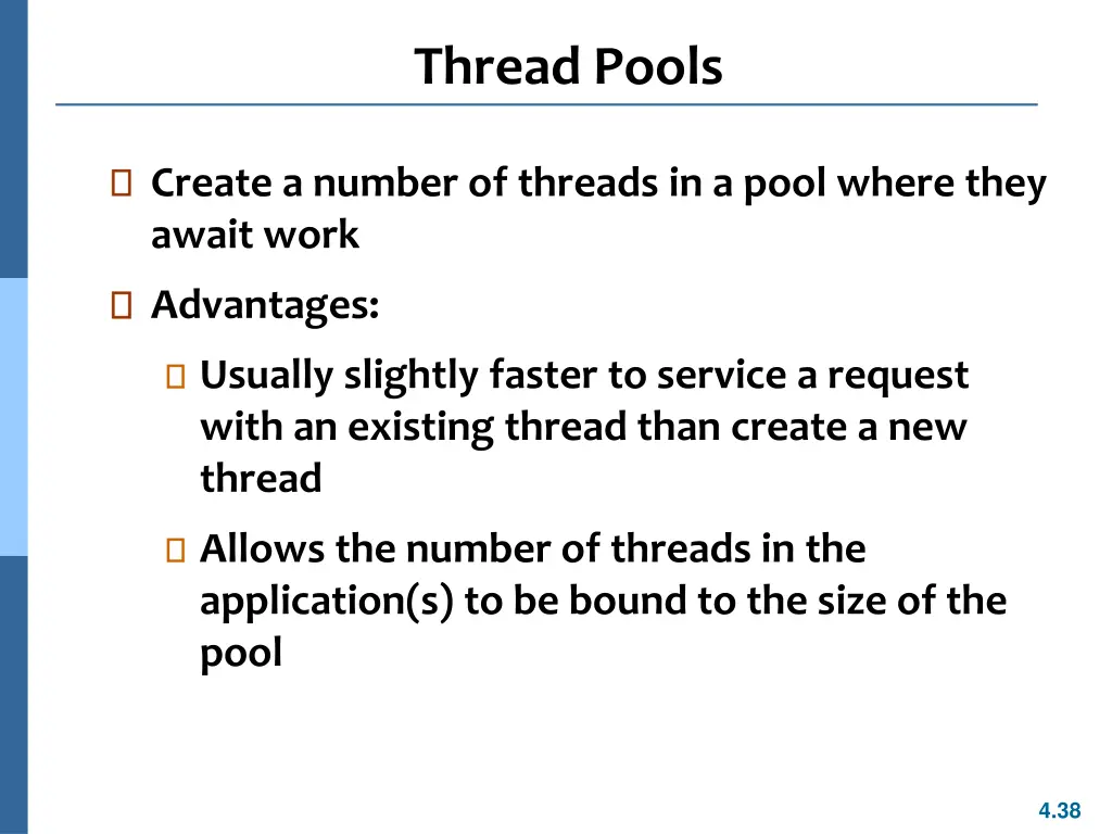 thread pools