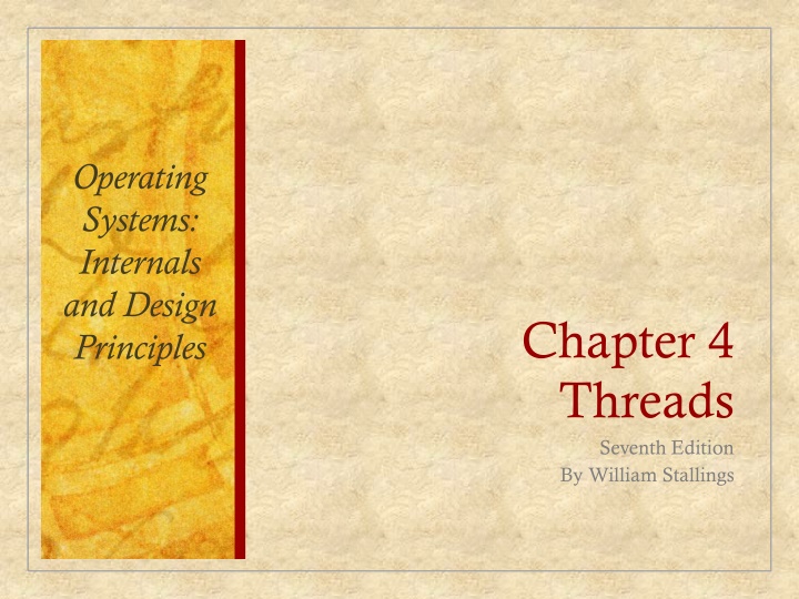 operating systems internals and design principles