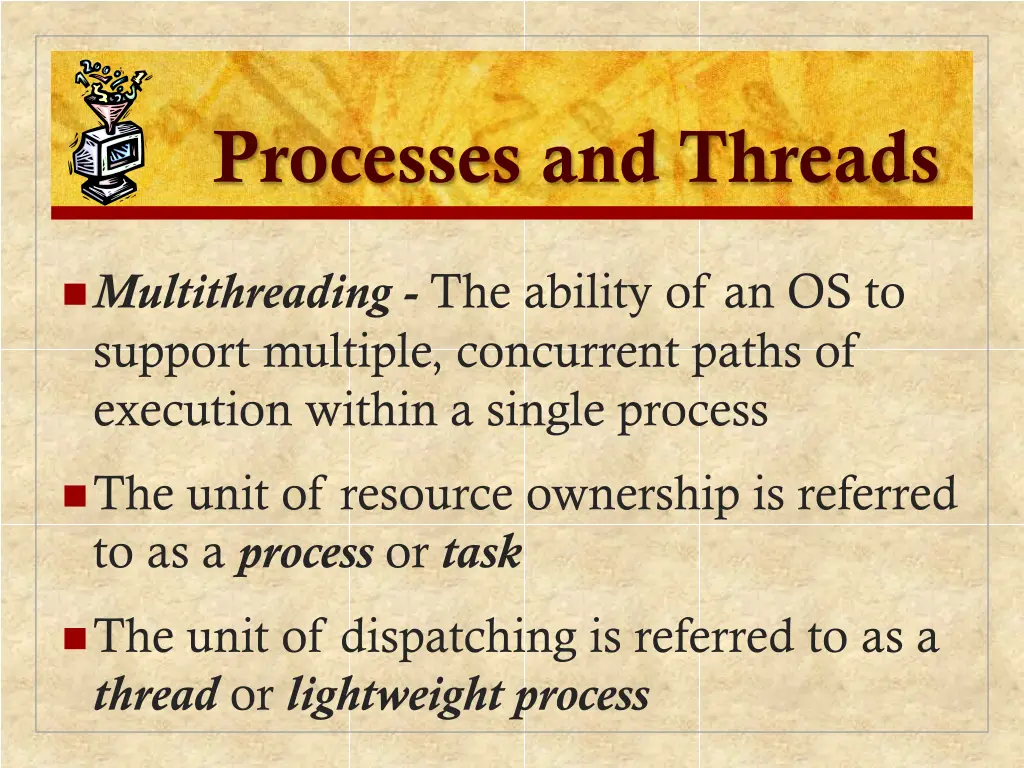 processes and threads 1