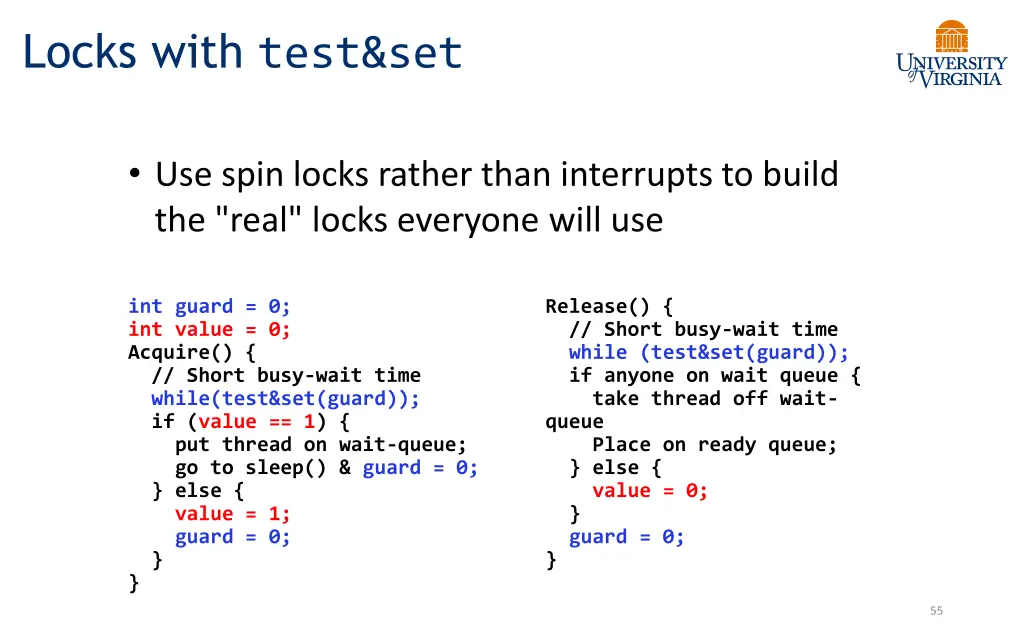 locks with test set 1