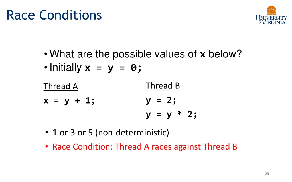 race conditions