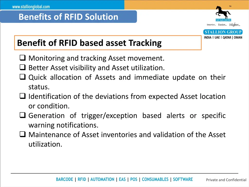 benefits of rfid solution