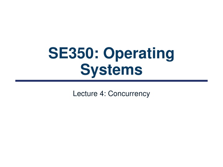se350 operating systems