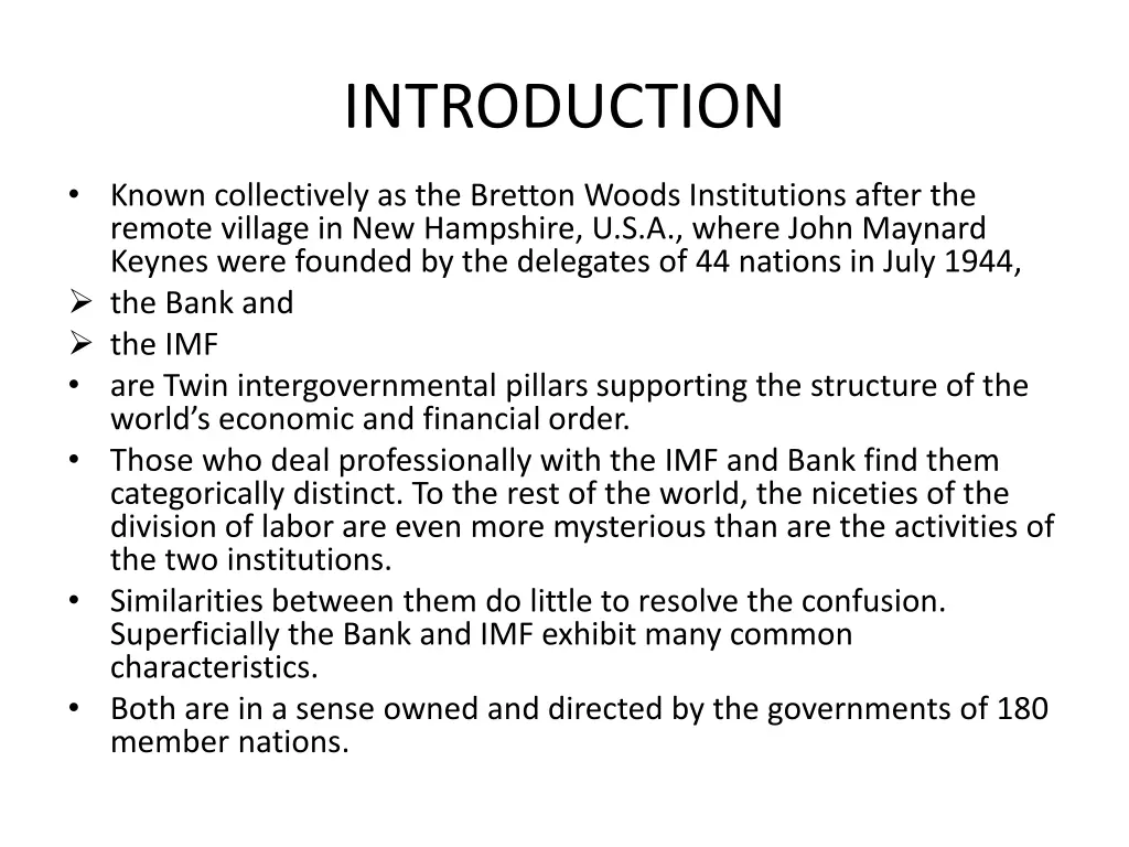 introduction