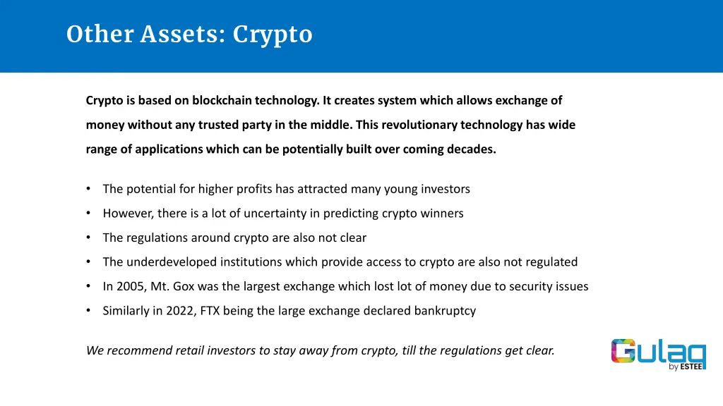 other assets crypto