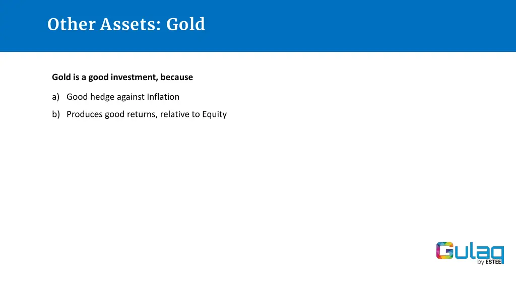 other assets gold 1