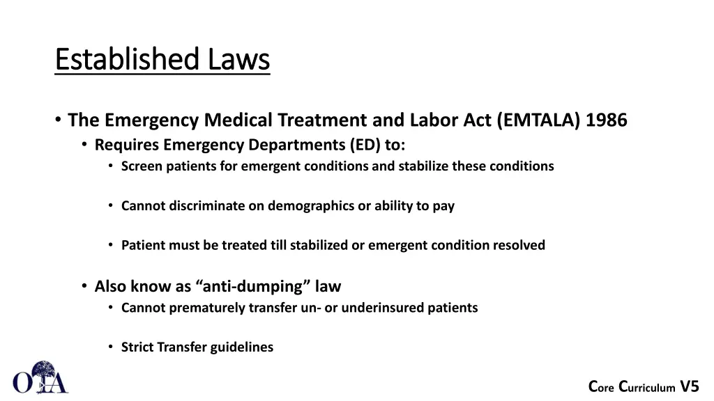 established laws established laws 1