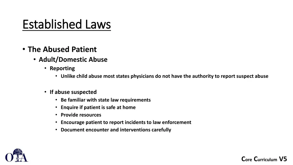 established laws established laws 14