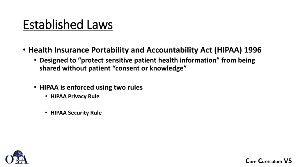 established laws established laws 4