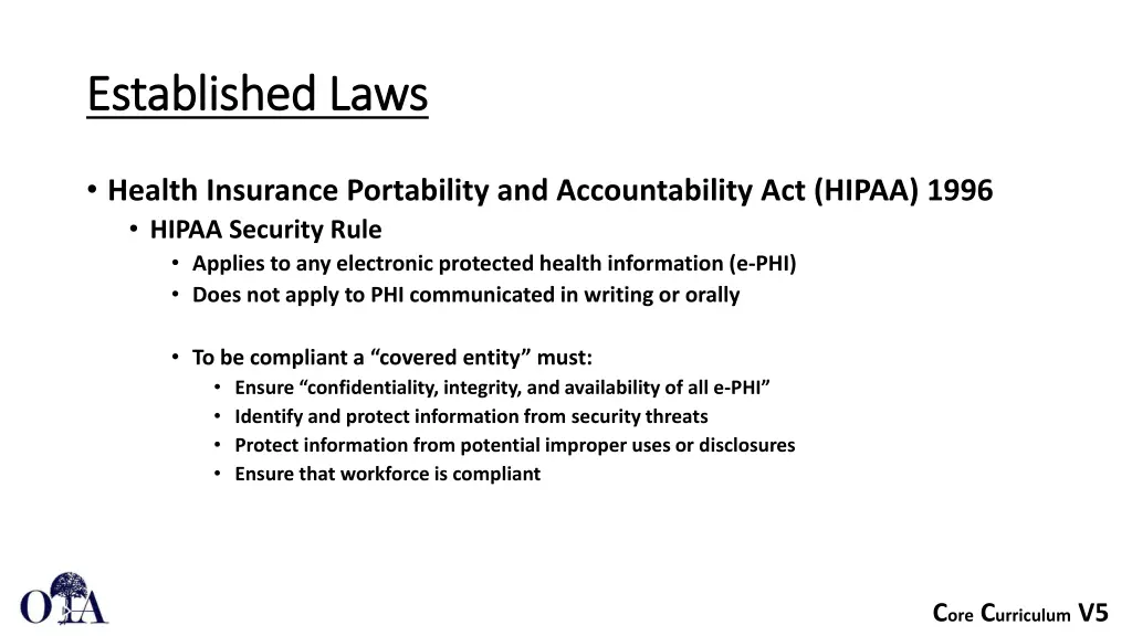 established laws established laws 7