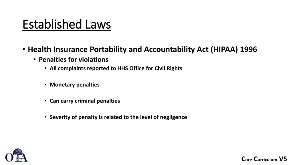 established laws established laws 8