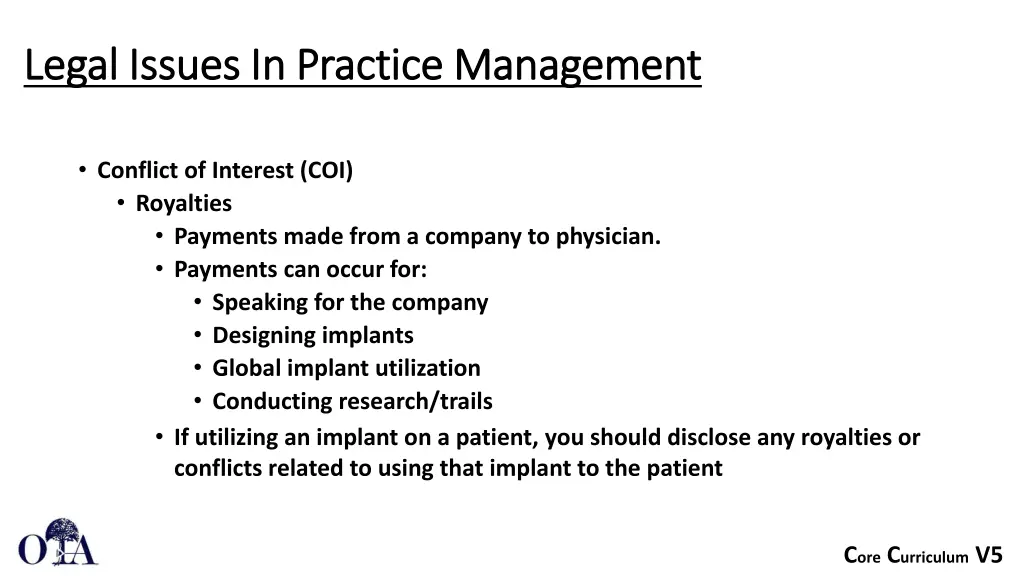 legal issues in practice management legal issues 2