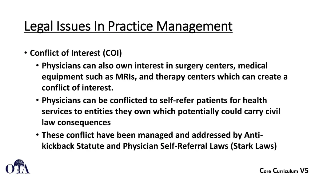 legal issues in practice management legal issues 4
