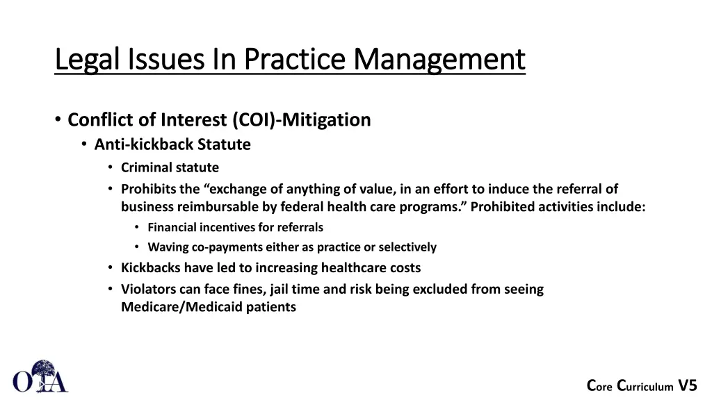 legal issues in practice management legal issues 5
