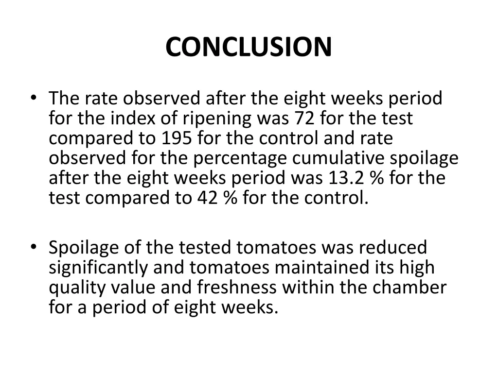 conclusion 1