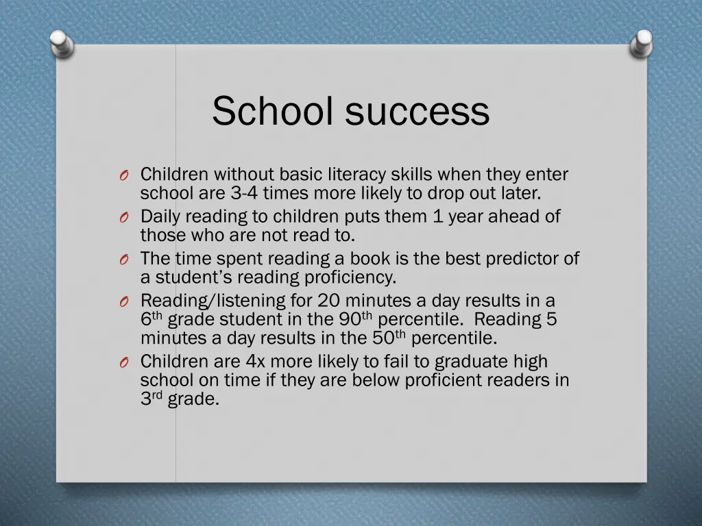 school success