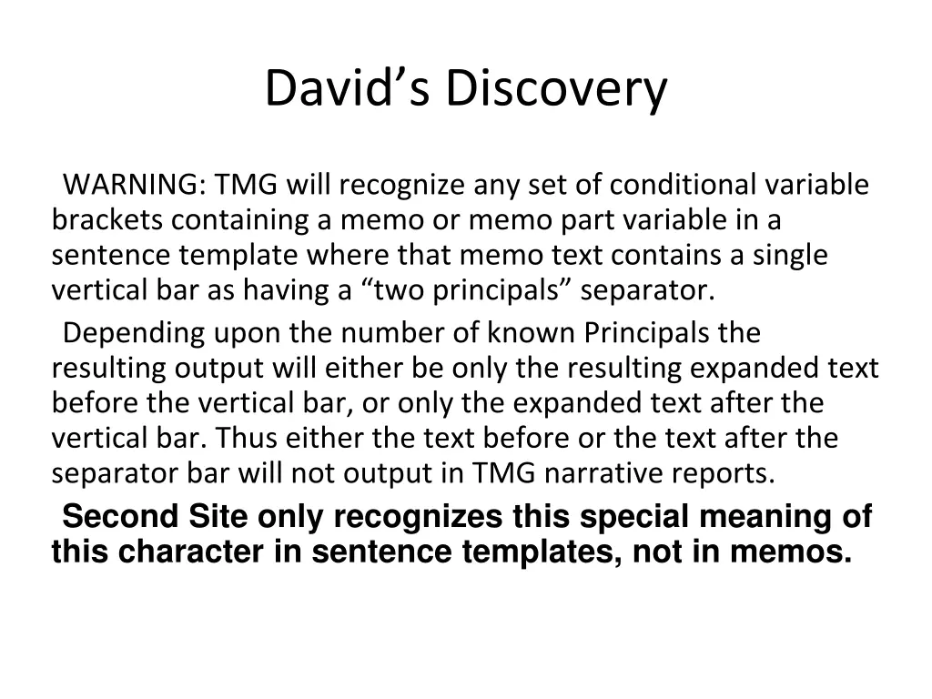 david s discovery 1
