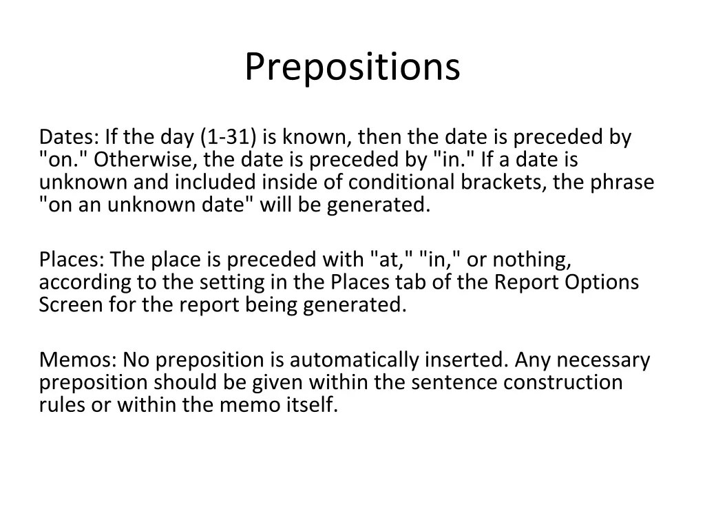 prepositions