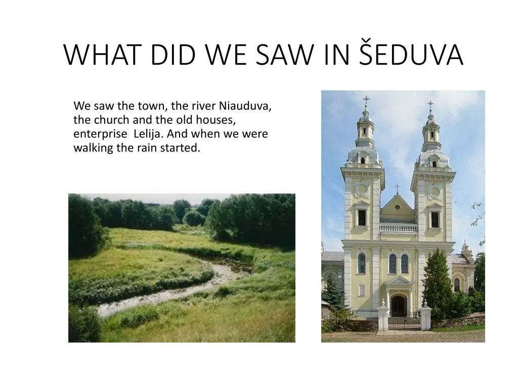 what did we saw in eduva