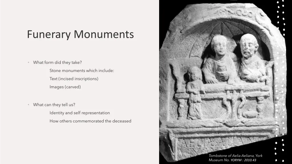funerary monuments